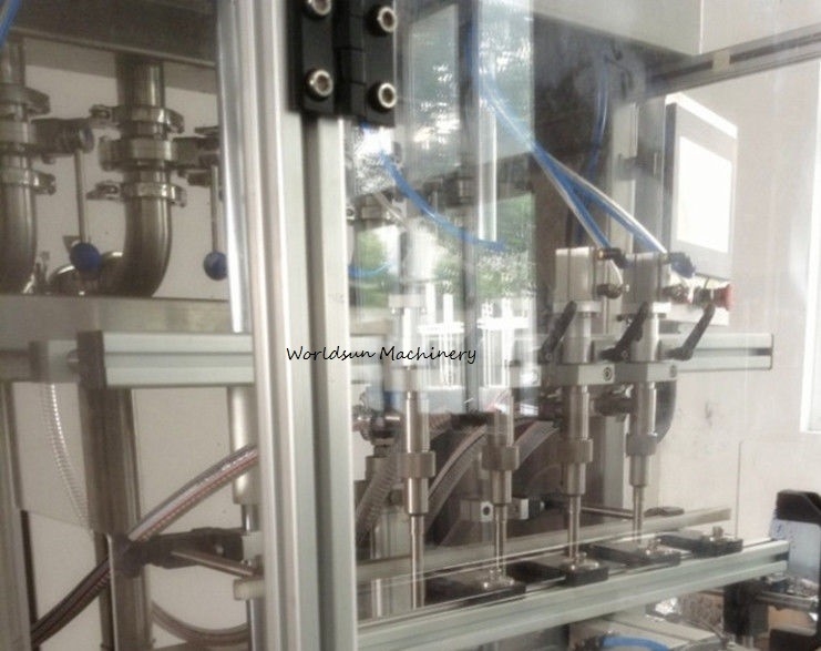 Stainless Steel Salad Dressing Filling Machine For Solid Substances